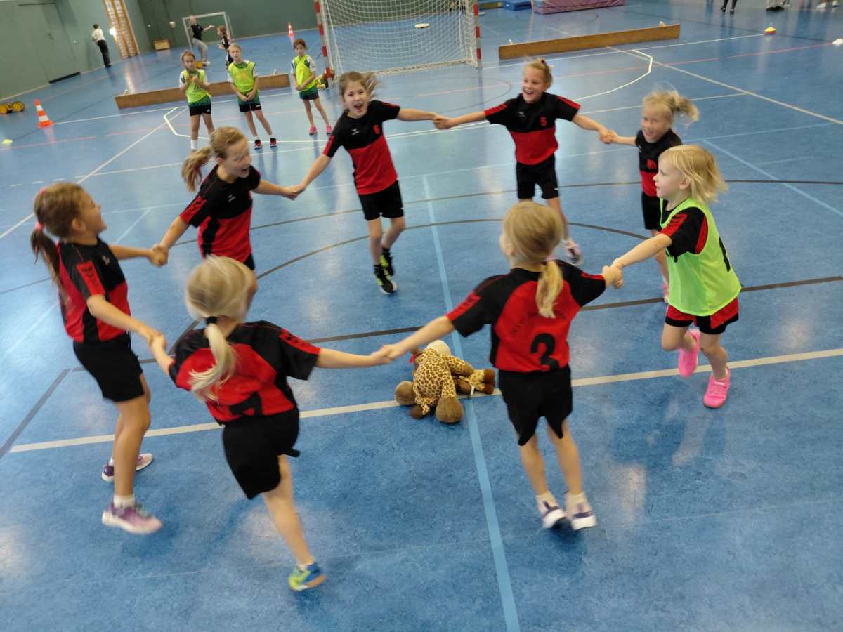F-Jugend Mädels mit viel Spielfreude beim Turnier in&nbsp;Wünsdorf